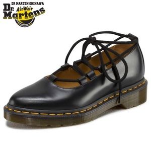 Dr. Martens Shoes | Leather Elphie Lace Up Flats